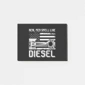Echte Man die smaakt naar Diesel Funny Mechanic Gi Post-it® Notes (Voorkant)