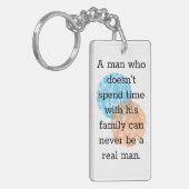 Echte Man Sleutelhanger (Voorkant Links)