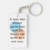 Echte Man Sleutelhanger (achterkant)