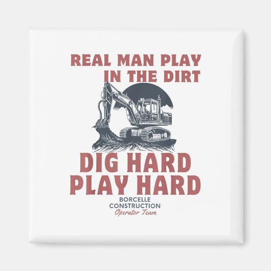 Echte Man Speelt In De Modder, Graaf Hard, Speel H Magneet (Voorkant)