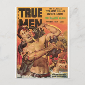 Echte Mannen 3 Briefkaart