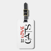 Echte Mannen Bagagelabel (Voorkant verticaal)