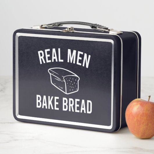 Echte Mannen Bak Bread - Grappig Baking Design (In situ)