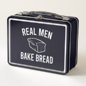 Echte Mannen Bak Bread - Grappig Baking Design (Voorkant)