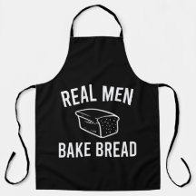 Echte Mannen Bak Bread - Grappig Baking Design