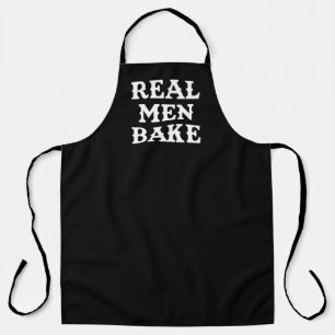 Echte Mannen Bake grappige mannetjeskok Schort