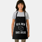 Echte Mannen Bakken Brood - Grappig Bakontwerp Schort (Insitu)