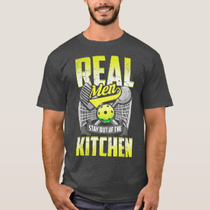 Echte Mannen blijven uit de keuken. T-shirt