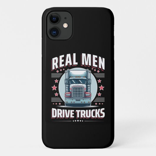 Echte mannen Case-Mate iPhone case (Achterkant)
