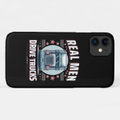 Echte mannen Case-Mate iPhone case (Achterkant (horizontaal))