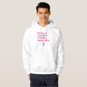 Echte Mannen Coach Girls-Lacrosse Hoodie (Voorkant volledig)