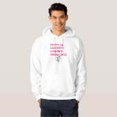 Echte Mannen Coach Girls-Soccer Hoodie (Voorkant volledig)