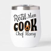 Echte Mannen Cook Black (Voorkant)