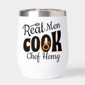 Echte Mannen Cook Black (Achterkant)