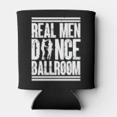 Echte Mannen Dance Ballroom - Gift Ballroom Danser Blikjeskoeler (Achterkant)