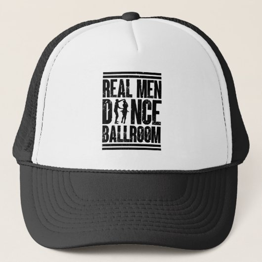 Echte Mannen Dance Ballroom - Gift Ballroom Danser Trucker Pet (Voorkant)