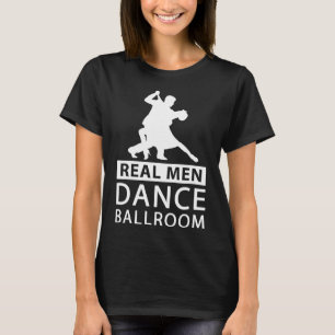 Echte Mannen Dans Ballroom Shirt Ballroom Dans Voo