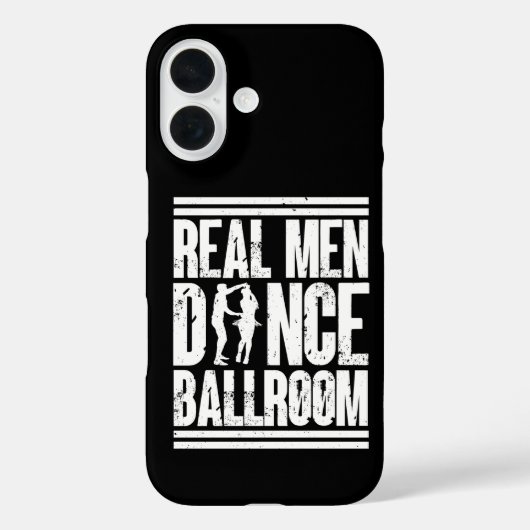 Echte Mannen Dansen Ballroom - Cadeau Ballroom Dan Case-Mate iPhone Case (Achterkant)