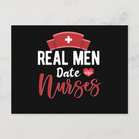 Echte mannen daten verpleegsters- waardering voor briefkaart (Voorkant)