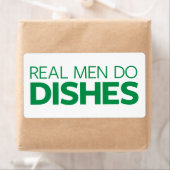 Echte Mannen doen hun brood Etiket (Insitu)