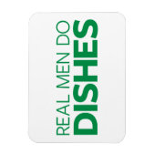 Echte Mannen doen hun brood Magneet (Verticaal)