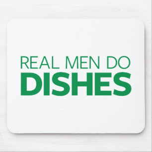 Echte Mannen doen hun brood Muismat