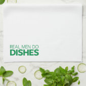 Echte Mannen doen hun brood Theedoek (Gevouwen)