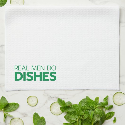 Echte Mannen doen hun brood Theedoek (Gevouwen)