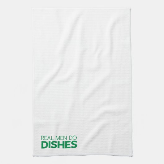 Echte Mannen doen hun brood Theedoek (Verticaal)