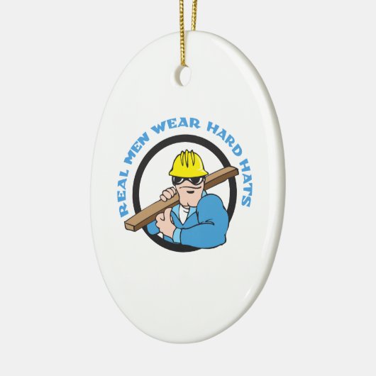 ECHTE MANNEN DRAAG HARDE PETTEN KERAMISCH ORNAMENT (Links)