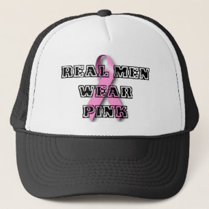 Echte Mannen Draag Roze Trucker Pet