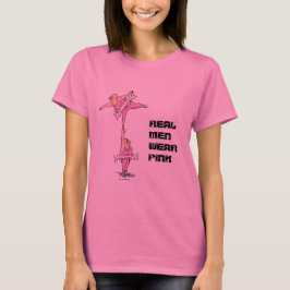 Echte Mannen Draag Roze vet Tutu Ballet Shirt