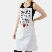Echte Mannen Draag Schorten grappige keuken koken  (Insitu)