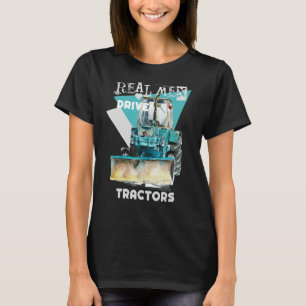 Echte Mannen drijven Echte vrachtwagens Zware appa T-shirt