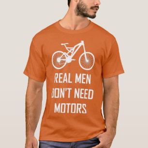 Echte Mannen fiets, fiets, mountainbike, bergafwaa T-shirt