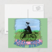 Echte Mannen - fietsproducten Briefkaart (Voorkant / Achterkant)