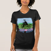 Echte Mannen - fietsproducten T-shirt (Voorkant)