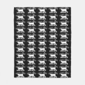 Echte Mannen Fleece Deken (Voorkant)