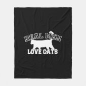 Echte Mannen Fleece Deken (Voorkant)