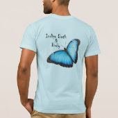 Echte Mannen Gebruik handgemaakte zeep! T-shirt (Achterkant)