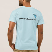 Echte Mannen Gebruik handgemaakte zeep! T-shirt (Achterkant)