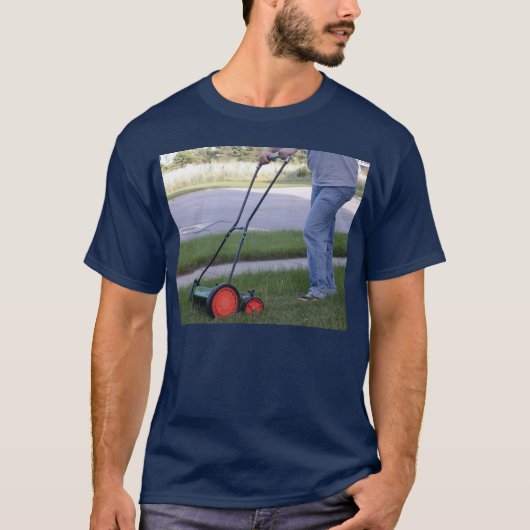 Echte Mannen Gebruik Reel Mowers kleding T-shirt (Voorkant)