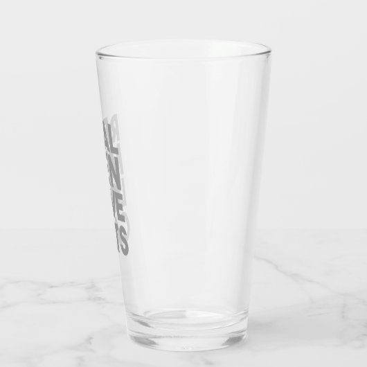 Echte Mannen Glas (Links)
