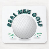 Echte mannen golf muismat (Voorkant)