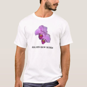 Echte Mannen Groeperen Orchideeën T-shirt