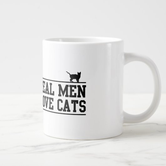 Echte Mannen Grote Koffiekop (Rechts)