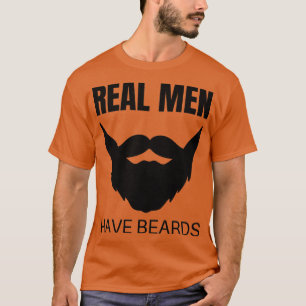 Echte Mannen hebben broze biefstuk T-shirt