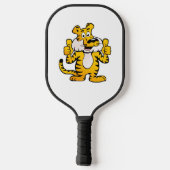 Echte mannen houden van katten – Cadeaus voor kat- Pickleball Paddle (Achterkant)