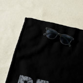 Echte Mannen houden van katten en grillige stijl Strandlaken (In situ)