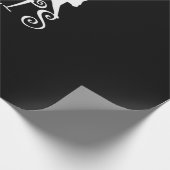 Echte Mannen houden van katten in stijl Cadeaupapier (Hoek)